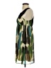 Ophelia 100% Polyester Graphic Green Cocktail Dress Size S - photo 5