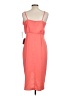 Chelsea28 100% Polyester Solid Orange Cocktail Dress Size L - photo 2