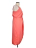 Chelsea28 100% Polyester Solid Orange Cocktail Dress Size L - photo 4