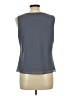R&M Richards 100% Polyester Gray Sleeveless Blouse Size 12 - photo 2