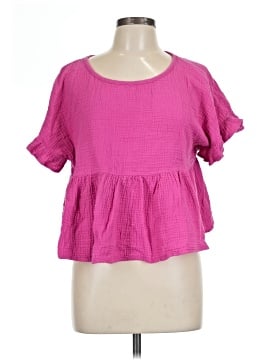 Francesca's Short Sleeve Blouse