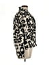 Active by Old Navy Animal Print Ivory Faux Fur Jacket Size L - photo 4