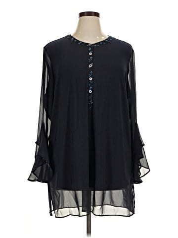 Investments 3/4 Sleeve Blouse (view 1)