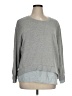 POPSUGAR Gray Sweatshirt Size XL - photo 1