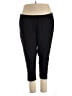 Ellos Solid Black Active Pants Size 3X - photo 1