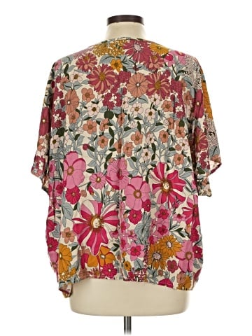Natural Life Short Sleeve Blouse (view 2)