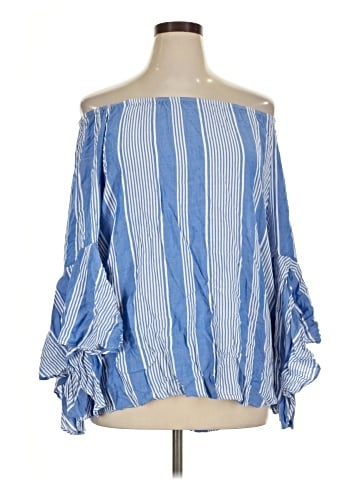 Fever 3/4 Sleeve Blouse (view 1)