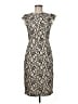 H&M Paisley Gray Cocktail Dress Size 8 - photo 1