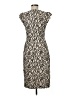 H&M Paisley Gray Cocktail Dress Size 8 - photo 2