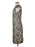 H&M Paisley Gray Cocktail Dress Size 8 - photo 5
