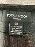 Focus 2000 Stripes Black Dress Pants Size 20 - photo 4
