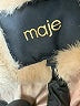 Maje 100% Alpaca Tan Wool Coat Size EU (FR) 36 / US 4 - photo 6