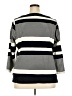 Talbots 100% Cotton Stripes Black Pullover Sweater Size 3X Petite - photo 2