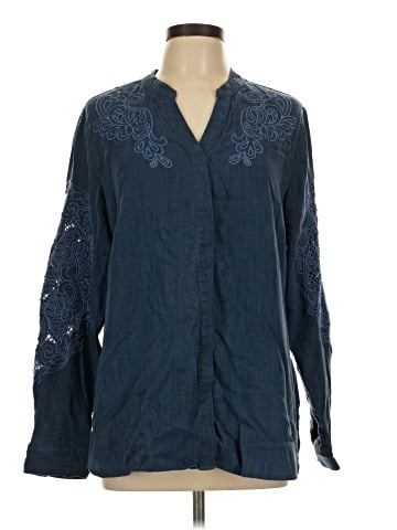 Soft Surroundings Long Sleeve Blouse (view 1)