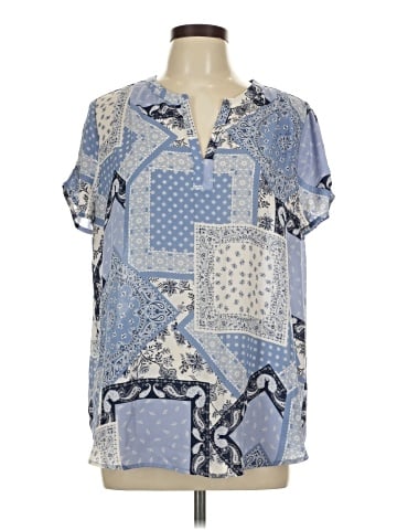 Pleione Short Sleeve Blouse (view 1)
