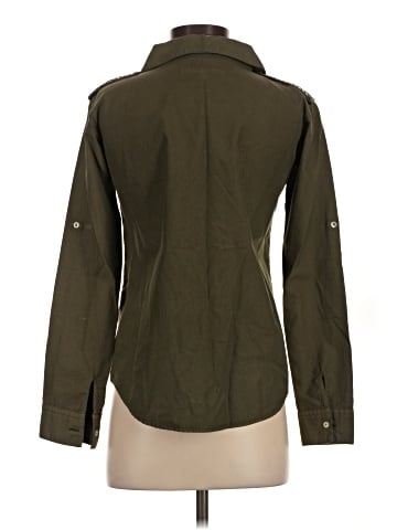 What Goes Around Comes Around Long Sleeve Button-Down Shirt (view 2)