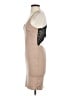 Charlotte Russe Solid Tan Cocktail Dress Size S - photo 5