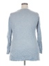 Live and Let Live Blue Pullover Sweater Size 2X - photo 2