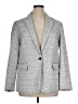 Nine West 100% Polyester Tweed Gray Blazer Size 16 - photo 1