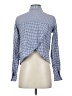 Mountain Hardwear Checkered-gingham Blue Long Sleeve Button-Down Shirt Size S - photo 2
