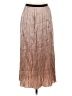 Pomandere Metallic Brown Formal Skirt Size 4 - photo 1