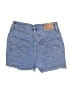 Levi's Blue Denim Shorts Size 28 waist - photo 2