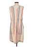 Eddie Bauer Stripes Tan Casual Dress Size S - photo 2