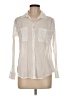 Club Monaco Ivory Long Sleeve Button-Down Shirt Size M - photo 1