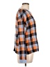 Ann Taylor Plaid Orange Pullover Sweater Size L - photo 4