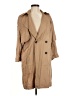 Topshop 100% Lyocell Tan Trenchcoat Size 6 - photo 1