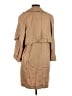 Topshop 100% Lyocell Tan Trenchcoat Size 6 - photo 2