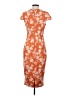 Alexia Admor Orange Cocktail Dress Size S - photo 2