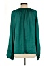 Willi Smith 100% Polyester Teal Long Sleeve Blouse Size L - photo 2