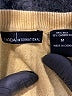Moda International Solid Yellow Silk Pullover Sweater Size M - photo 7