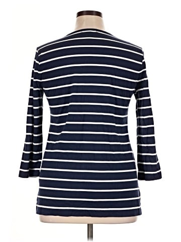 Lauren by Ralph Lauren 3/4 Sleeve Top (view 2)