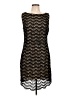 Tabitha 100% Cotton Black Cocktail Dress Size 10 - photo 1