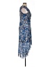 Steve Madden Paisley Blue Cocktail Dress Size XL - photo 4