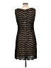 Tabitha 100% Cotton Black Cocktail Dress Size 10 - photo 2