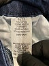 rise Solid Blue Jeans Size 3 - photo 8
