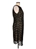 Tabitha 100% Cotton Black Cocktail Dress Size 10 - photo 4