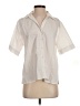 Premier International Ivory Short Sleeve Blouse Size M - photo 1