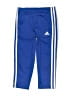 Adidas 100% Polyester Blue Track Pants Size 3T - photo 1