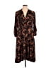 Perceptions Paisley Brown Casual Dress Size XL - photo 1