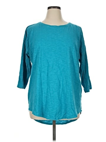 Chico's 3/4 Sleeve T-Shirt (view 1)