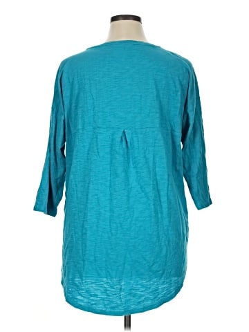 Chico's 3/4 Sleeve T-Shirt (view 2)