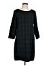 Gap Outlet Plaid Green Casual Dress Size 10 - photo 1
