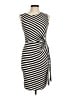Bailey 44 Stripes Black Casual Dress Size M - photo 1