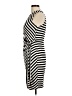 Bailey 44 Stripes Black Casual Dress Size M - photo 5