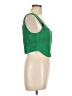 WAYF Green Sleeveless Blouse Size L - photo 4