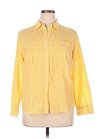 Jones New York Long Sleeve Button-Down Shirt (view 1)